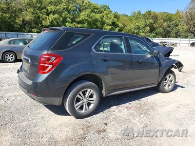 Trzecie zdjęcie samochodu z tyłu: 2017 CHEVROLET EQUINOX LS VIN:2GNALBEK4H1613988 - miniatura