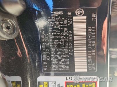 Zdjęcie 12 z 12 samochodu: 2020 TOYOTA CAMRY LE VIN:4T1C11AK5LU968264 - miniatura