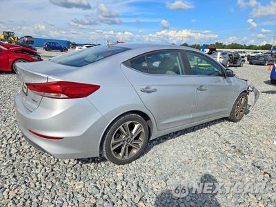 Trzecie zdjęcie samochodu z tyłu: 2017 HYUNDAI ELANTRA LIMITED VIN:5NPD84LF1HH045254 - miniatura