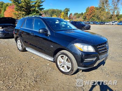Czwarte zdjęcie samochodu z boku: 2012 MERCEDES-BENZ ML 350 BLUETEC VIN:4JGDA2EB3CA006017 - miniatura