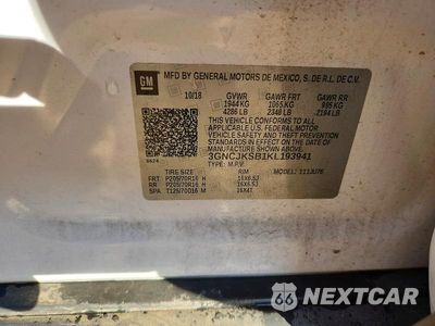 Zdjęcie 12 z 12 samochodu: 2019 CHEVROLET TRAX LS VIN:3GNCJKSB1KL193941 - miniatura