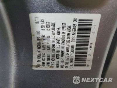 Zdjęcie 13 z 13 samochodu: 2014 HONDA ACCORD EX VIN:1HGCR2F71EA077658 - miniatura