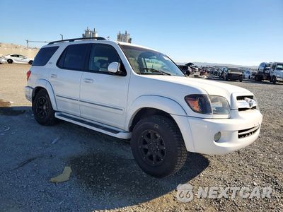 Czwarte zdjęcie samochodu z boku: 2006 TOYOTA SEQUOIA SR5 VIN:5TDZT34A36S279128 - miniatura