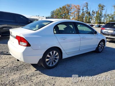 Trzecie zdjęcie samochodu z tyłu: 2010 HONDA CIVIC EXL VIN:19XFA1F90AE033530 - miniatura