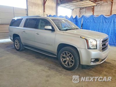 Czwarte zdjęcie samochodu z boku: 2019 GMC YUKON XL K1500 SLT VIN:1GKS2GKC8KR345346 - miniatura