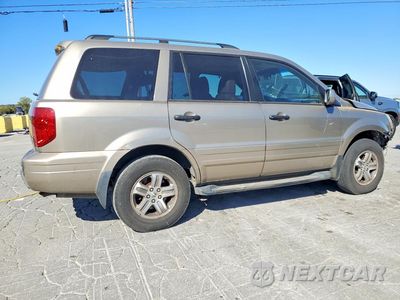 Trzecie zdjęcie samochodu z tyłu: 2005 HONDA PILOT EXL VIN:2HKYF18785H570539 - miniatura