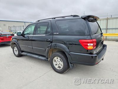 Drugie zdjęcie samochodu z przodu: 2001 TOYOTA SEQUOIA LIMITED VIN:5TDZT38A41S003589 - miniatura