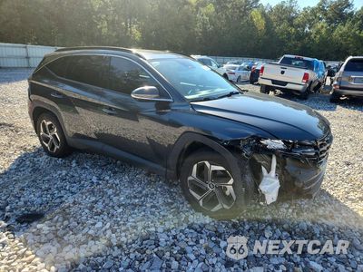 Czwarte zdjęcie samochodu z boku: 2022 HYUNDAI TUCSON LIMITED VIN:5NMJE3AE2NH105132 - miniatura