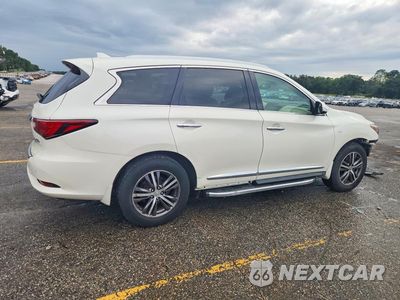 Trzecie zdjęcie samochodu z tyłu: 2017 INFINITI QX60 BASE VIN:5N1DL0MN3HC554783 - miniatura