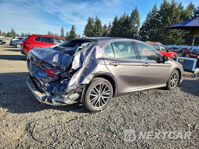 Trzecie zdjęcie samochodu z tyłu: 2023 TOYOTA CAMRY XLE VIN:4T1F31AK6PU607431 - miniatura