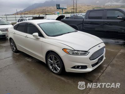 Czwarte zdjęcie samochodu z boku: 2015 FORD FUSION TITANIUM VIN:3FA6P0K91FR257605 - miniatura