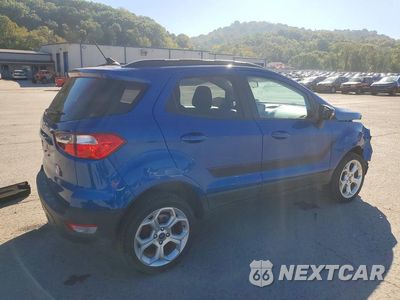 Trzecie zdjęcie samochodu z tyłu: 2021 FORD ECOSPORT SE VIN:MAJ6S3GL1MC408328 - miniatura
