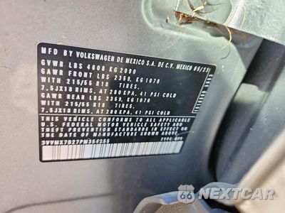 Zdjęcie 13 z 13 samochodu: 2023 VOLKSWAGEN TAOS S VIN:3VVMX7B27PM354255 - miniatura