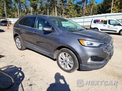 Czwarte zdjęcie samochodu z boku: 2021 FORD EDGE TITANIUM VIN:2FMPK3K91MBA51061 - miniatura