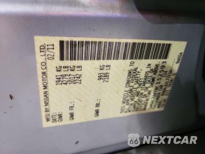 Zdjęcie 12 z 12 samochodu: 2011 NISSAN ALTIMA 2.5 VIN:1N4AL2AP7BC152593 - miniatura