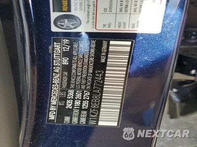 Zdjęcie 13 z 13 samochodu: 2020 MERCEDES-BENZ E 350 4MATIC VIN:W1KZF8EB8LA772443 - miniatura