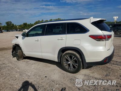 Drugie zdjęcie samochodu z przodu: 2016 TOYOTA HIGHLANDER XLE VIN:5TDJKRFHXGS262518 - miniatura