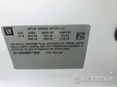 Zdjęcie 12 z 12 samochodu: 2016 CHEVROLET MALIBU LIMITED LT VIN:1G11C5SA8GF110941 - miniatura