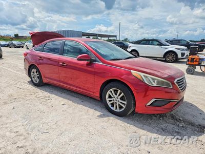Czwarte zdjęcie samochodu z boku: 2016 HYUNDAI SONATA SE VIN:5NPE24AFXGH411770 - miniatura