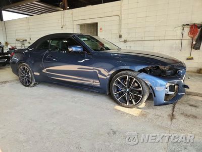 Czwarte zdjęcie samochodu z boku: 2022 BMW 430XI VIN:WBA43AT00NCH74698 - miniatura