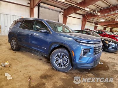 Czwarte zdjęcie samochodu z boku: 2026 CHEVROLET TRAVERSE LT VIN:1GNEVGKS3TJ272031 - miniatura