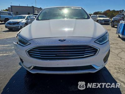 Piąte zdjęcie samochodu w środku: 2019 FORD FUSION SEL VIN:3FA6P0CDXKR224566 - miniatura