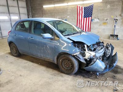 Czwarte zdjęcie samochodu z boku: 2011 TOYOTA YARIS BASE VIN:JTDKT4K30B5341421 - miniatura