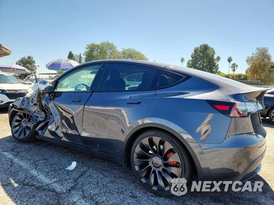 Drugie zdjęcie samochodu z przodu: 2022 TESLA MODEL Y VIN:7SAYGDEF0NF553942 - miniatura