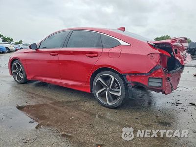 Drugie zdjęcie samochodu z przodu: 2019 HONDA ACCORD SPORT VIN:1HGCV1F3XKA144045 - miniatura