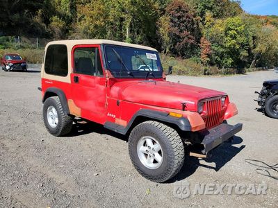 Czwarte zdjęcie samochodu z boku: 1991 JEEP WRANGLER VIN:2J4FY19P8MJ121131 - miniatura