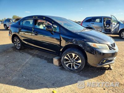 Czwarte zdjęcie samochodu z boku: 2015 HONDA CIVIC EX VIN:19XFB2F82FE241183 - miniatura