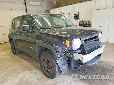 Czwarte zdjęcie samochodu z boku: 2017 JEEP RENEGADE SPORT VIN:ZACCJBABXHPF29080 - miniatura