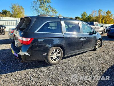 Trzecie zdjęcie samochodu z tyłu: 2012 HONDA ODYSSEY EX VIN:5FNRL5H44CB057598 - miniatura