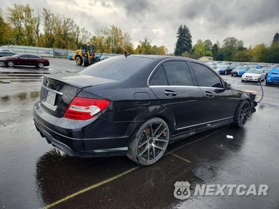 Trzecie zdjęcie samochodu z tyłu: 2014 MERCEDES-BENZ C 250 VIN:WDDGF4HB6EG237221 - miniatura