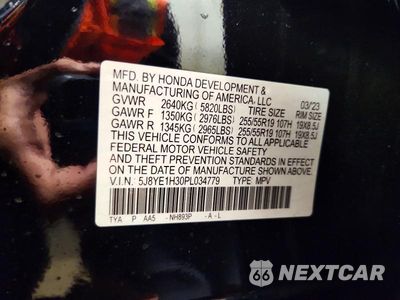 Zdjęcie 13 z 13 samochodu: 2023 ACURA MDX VIN:5J8YE1H30PL034779 - miniatura