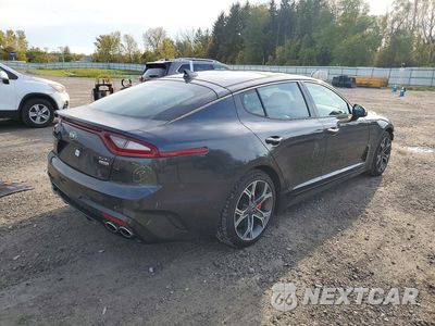 Trzecie zdjęcie samochodu z tyłu: 2019 KIA STINGER GT2 VIN:KNAE55LC1K6063728 - miniatura