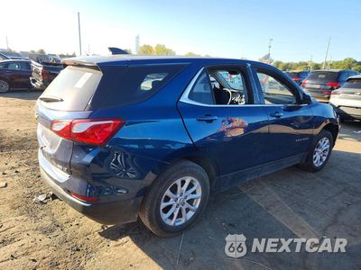 Trzecie zdjęcie samochodu z tyłu: 2020 CHEVROLET EQUINOX LT VIN:3GNAXTEV6LL285727 - miniatura