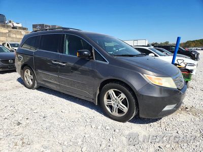 Czwarte zdjęcie samochodu z boku: 2011 HONDA ODYSSEY TOURING VIN:5FNRL5H93BB022867 - miniatura