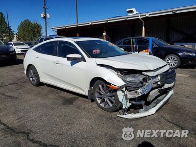 Czwarte zdjęcie samochodu z boku: 2019 HONDA CIVIC EX VIN:19XFC1F33KE015269 - miniatura