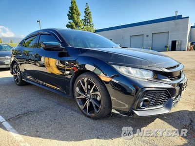Czwarte zdjęcie samochodu z boku: 2018 HONDA CIVIC SPORT VIN:SHHFK7H46JU418729 - miniatura