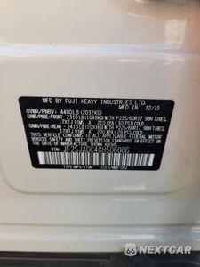 Zdjęcie 13 z 13 samochodu: 2016 SUBARU FORESTER 2.5I PREMIUM VIN:JF2SJADC4GH506086 - miniatura