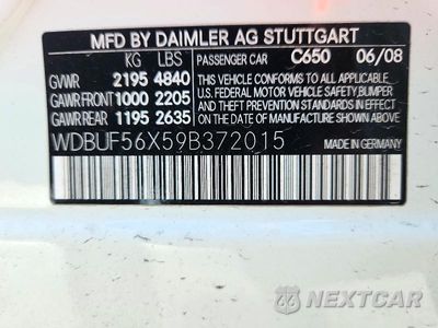 Zdjęcie 12 z 12 samochodu: 2009 MERCEDES-BENZ E 350 VIN:WDBUF56X59B372015 - miniatura