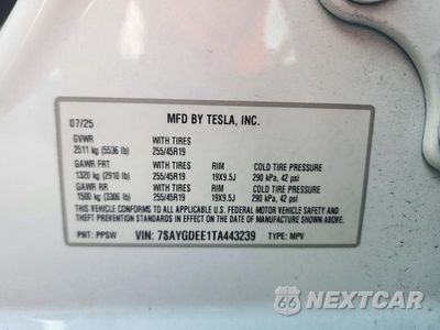 Zdjęcie 13 z 13 samochodu: 2026 TESLA MODEL Y VIN:7SAYGDEE1TA443239 - miniatura