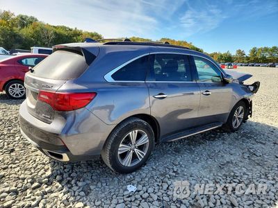 Trzecie zdjęcie samochodu z tyłu: 2019 ACURA MDX VIN:5J8YD4H38KL036714 - miniatura