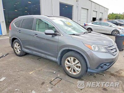 Czwarte zdjęcie samochodu z boku: 2013 HONDA CR-V EXL VIN:5J6RM3H77DL010716 - miniatura