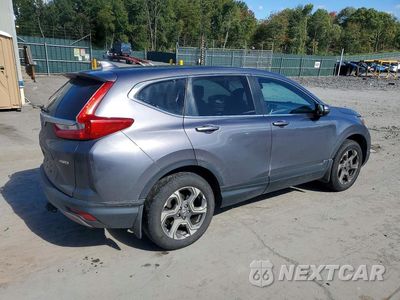 Trzecie zdjęcie samochodu z tyłu: 2017 HONDA CR-V EXL VIN:5J6RW2H88HL020173 - miniatura
