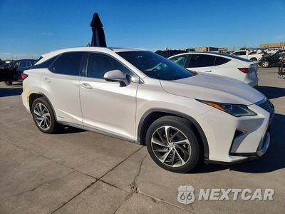 Czwarte zdjęcie samochodu z boku: 2017 LEXUS RX 450H BASE VIN:2T2BGMCA9HC019806 - miniatura