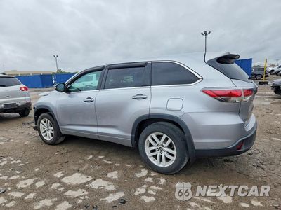 Drugie zdjęcie samochodu z przodu: 2016 TOYOTA HIGHLANDER LE VIN:5TDBKRFH3GS248156 - miniatura