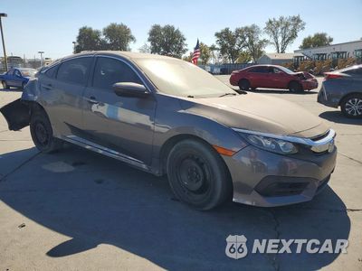 Czwarte zdjęcie samochodu z boku: 2017 HONDA CIVIC LX VIN:2HGFC2F55HH568494 - miniatura