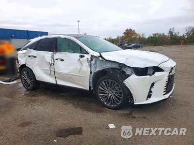 Czwarte zdjęcie samochodu z boku: 2024 LEXUS RX 350H LUXURY VIN:2T2BBMCA0RC029348 - miniatura